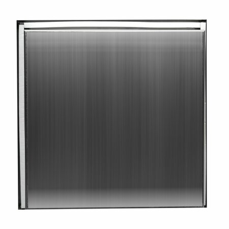 Alfi Brand 12 x 12 Brushed SS Square Sgl Shelf Bath Shower Niche ABN1212-BSS